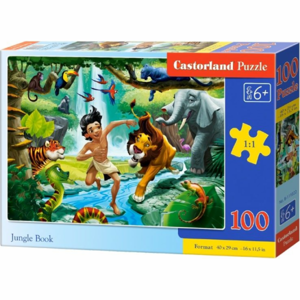 Castorland Puzzle 100 dílků - Kniha džunglí (111022)