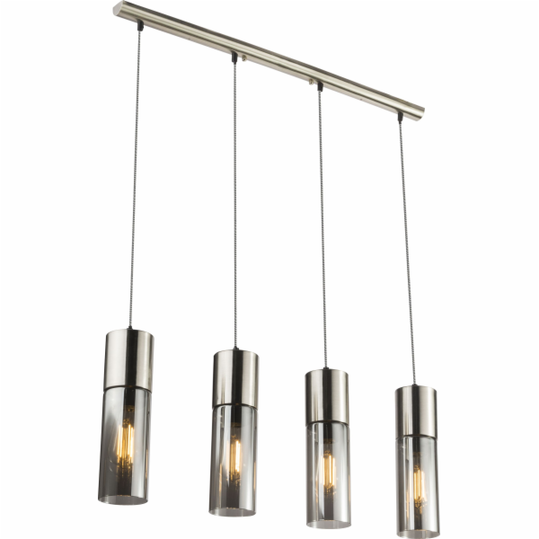 Hanging Lamp Globo Annika Modern White Black (21000-4HN)