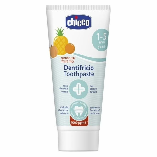 Chicco zubní pasta s fluorem, ovoce, 50 ml