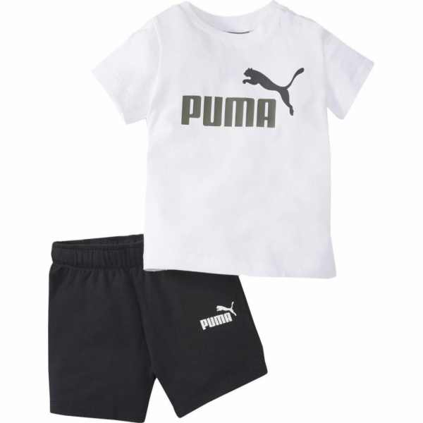 Puma Puma Minicats Tee Short Set 845839-02 White 68