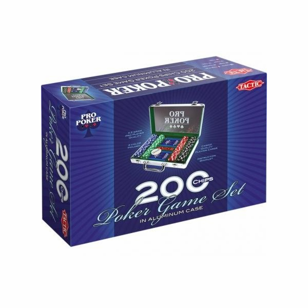 Taktic Game Pro Poker Alu Suit 200 Tokens