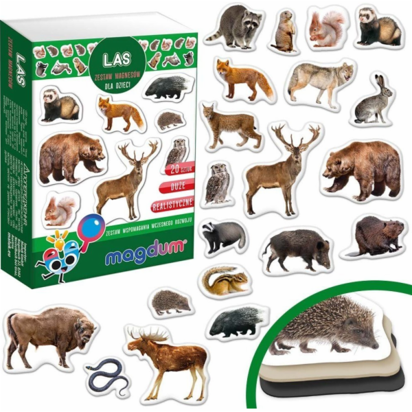 Maksik Magnets Forest dwellers MV 6032-09