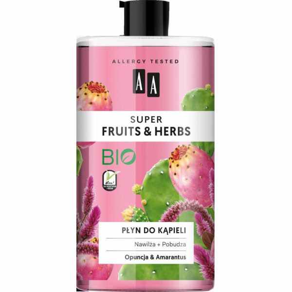 AA Super Fruits & Herbs hydratační, stimulující tekutá op...