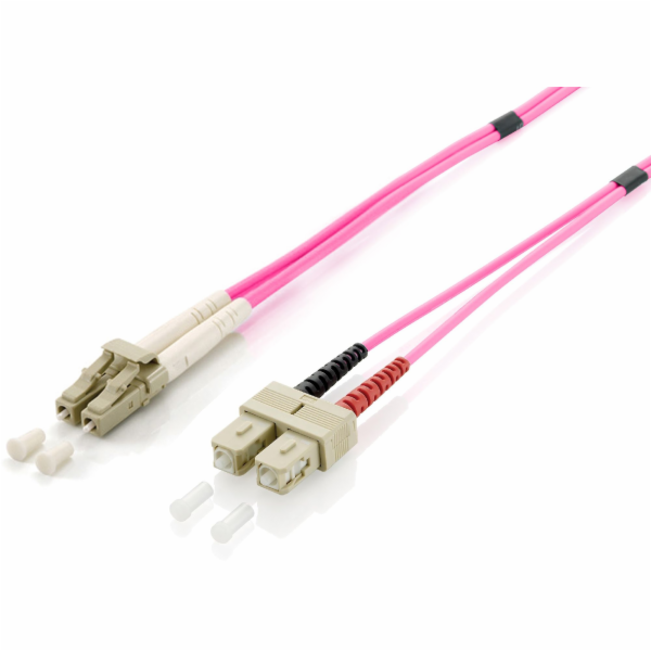 Equip LC SC Multimode Duplex OM4 optický propojovací kabe...