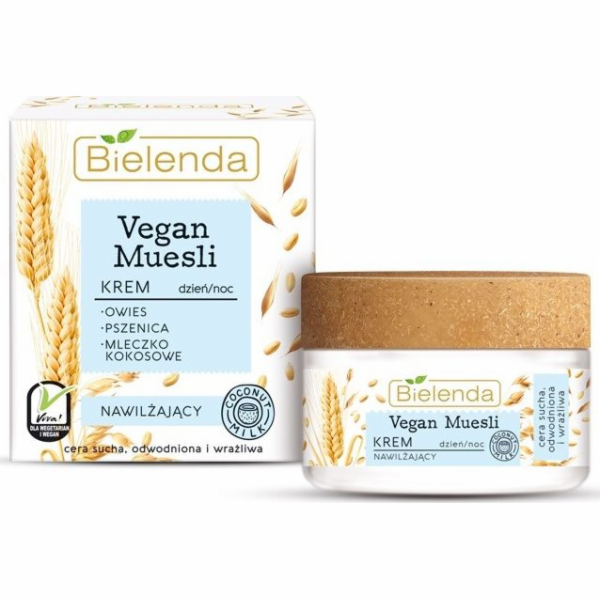 Bielenda Vegan Müsli hydratační krém na obličej 50 ml