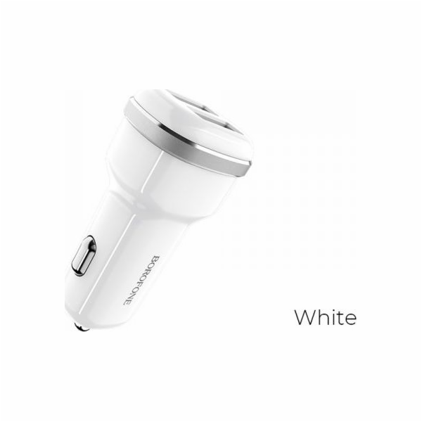 Borofonová nabíječka 2x USB-A 2,4 A (BFO-BZ13-W)