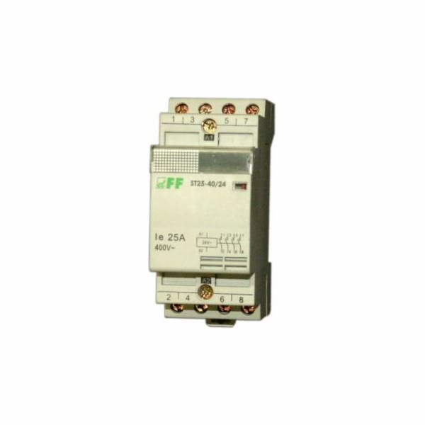 F&F Modulární stykač 25A 2Z 230V AC (ST25-20)