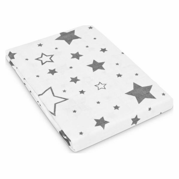 Sensillo MUSLÍNOVÁ zavinovačka 120X120 CM STARS 09923 / 5657