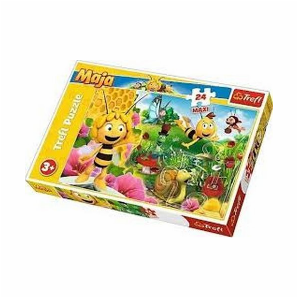 Trefl Puzzle 24 dílků Maxi - Ve světě Včelky Máje