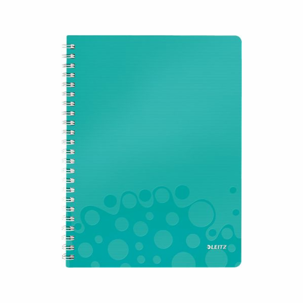 Leitz tyrkysový notebook WOW A4 (46380051)