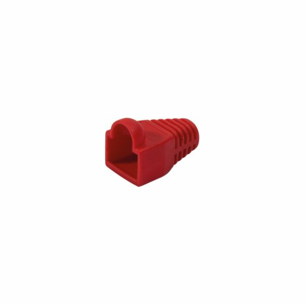 Kryty konektorů LogiLink RJ45, červené, 100 ks. (MP0010)