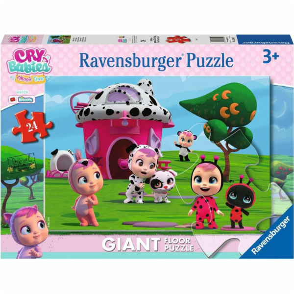 Ravensburger 24dílné podlahové puzzle Cry Babies Magic Tears