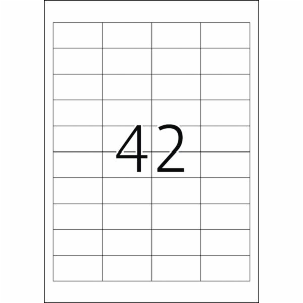 Herma Premium etikety A4, bílé, matný papír, 4000 ks (4474)