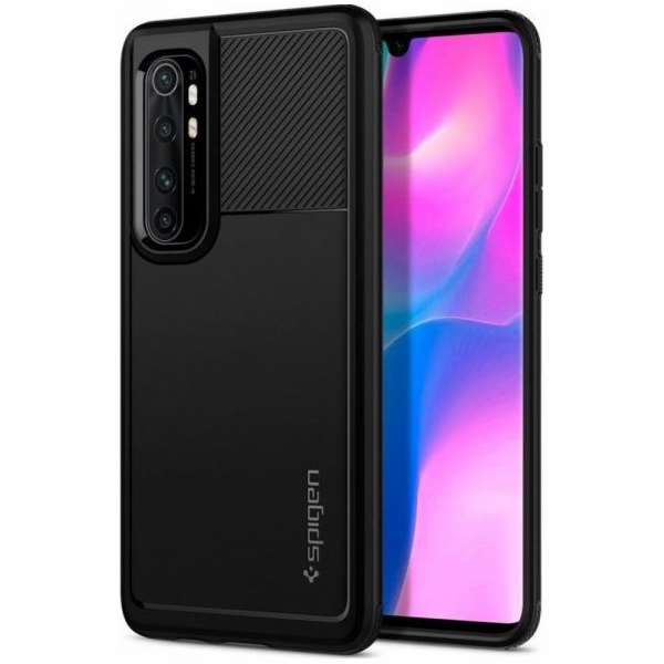 Spigen drsná brnění Xiaomi Mi Note 10 Lite Matte Black