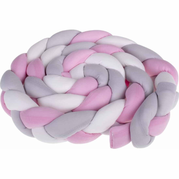 Kontext Pink Braid Wrapper/Grey/White 7x200cm