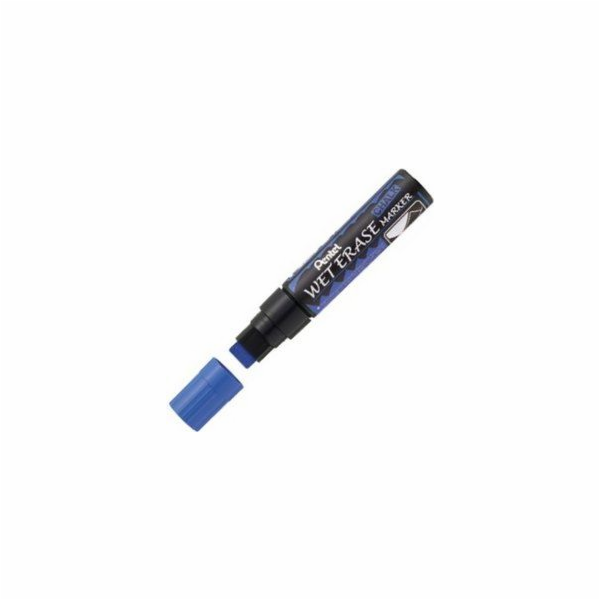 Za sucha smazatelný křídový popisovač Pentel modrý (SMW56-)
