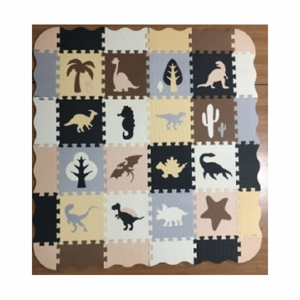 Kontextová pěnová puzzle rohož/ playpen 36el dinosaurs
