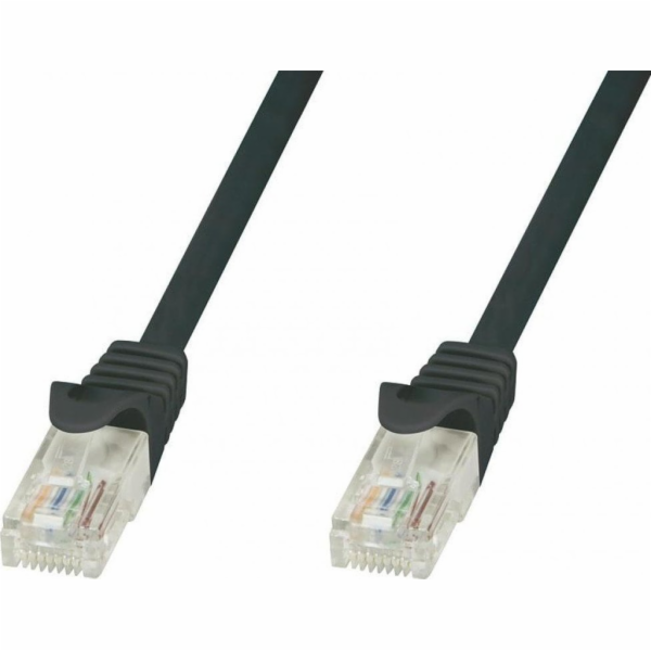 Techly Techly Patch Cord Cat5e UTP 20M černá