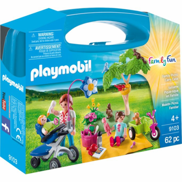 PLAYMOBIL 9103 Family Fun rodinný piknik s sebou, stavebnice