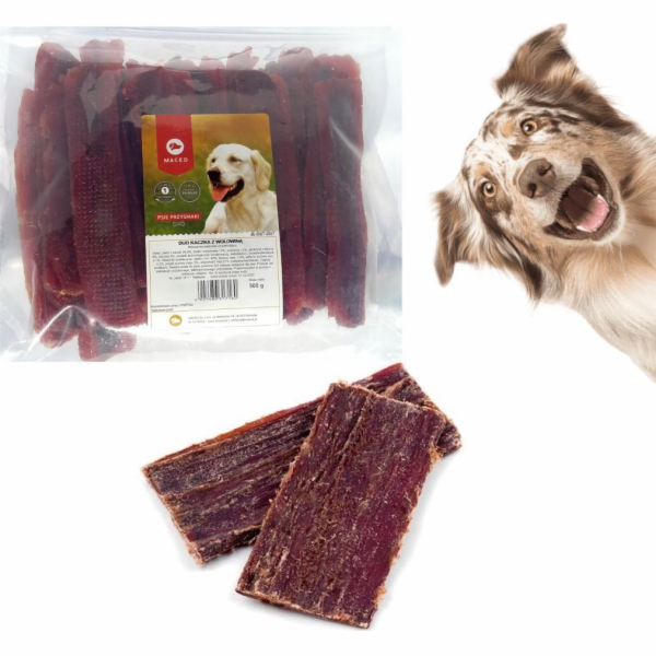 Maced Maced pruhovaná kachna s hovězí maso 500 g je pocho...