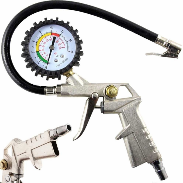 Pistole Retoo pro čerpání kol velkého tlakového měřidla č...