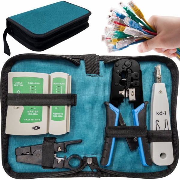 Tester sítě Reoo + Cramp + Stripper RJ45