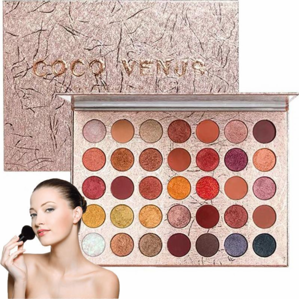 Retoo Shadow Palette Makeup 35 barev