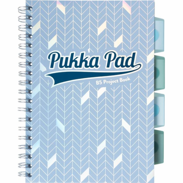 Projektová kniha PUKKA PAD B5/200 KR. Glee Light Blue (3 PC)