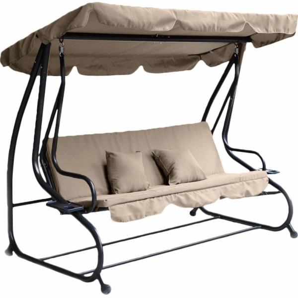 Furnide Relax Plus zahradní houpačka béžová (1602)