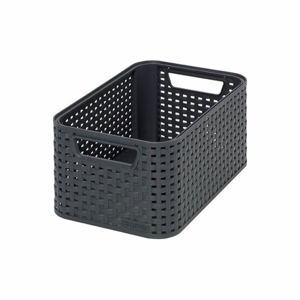 Košík Curver Curver STYLE S Tmavě šedá - 205826