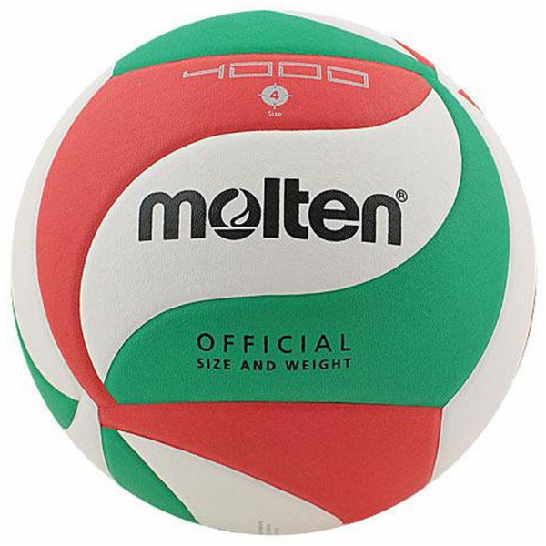 Volejbal Molten V4M4000 bílo-červeno-zelený (MOLTEN171108)