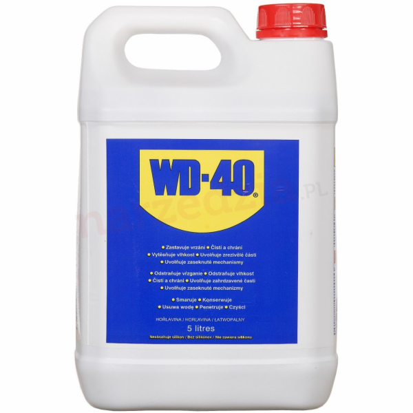 Odstraňovač rzi WD-40 - Multifunkční přípravek, 5l kanyst...