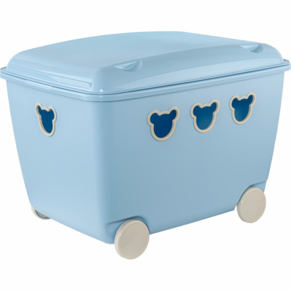Branq kontejner pro hračky 55L Branq Teddy Blue