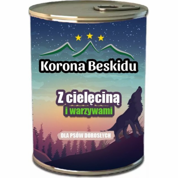 Beskid Crown s telecím 400g