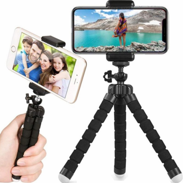 Retoo stativ flexibilní držák telefonu selfie stativ stativ