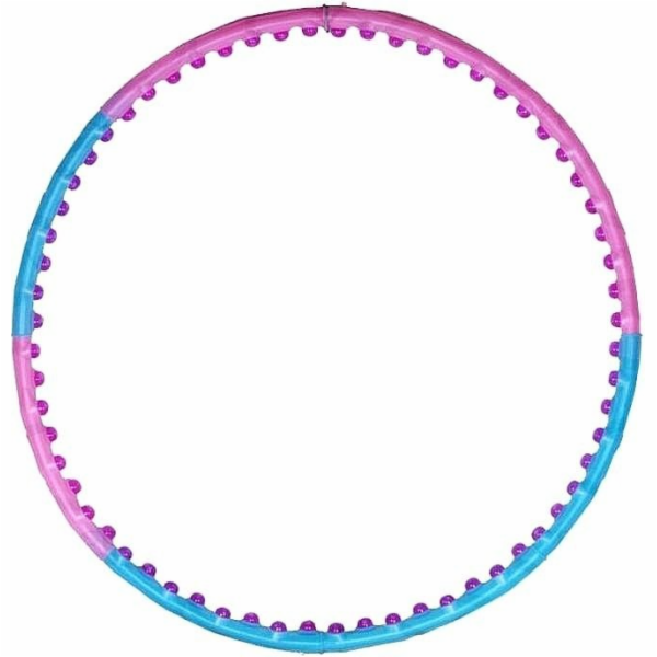 Jinpoli hula-hop s video koulí modrá 110 cm (5696)