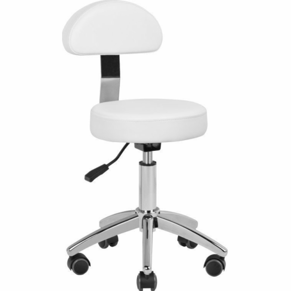 Kosmetická stolice ActiveShop pro pedikúru 304-p bílá