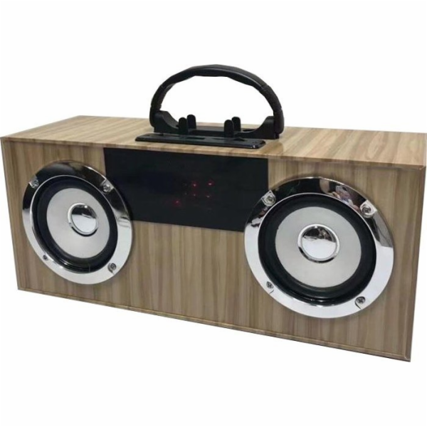 Reproduktor Boombox Brown Boombox Retoo (E324)