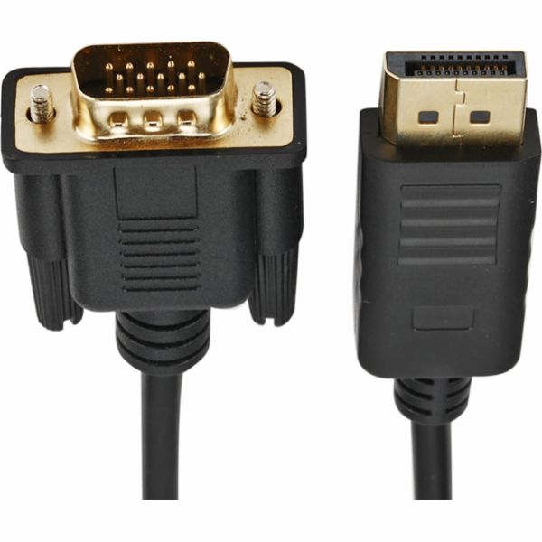 Reoo Displayport Cable - D -Sub (VGA) 1,8 m černá (E375)