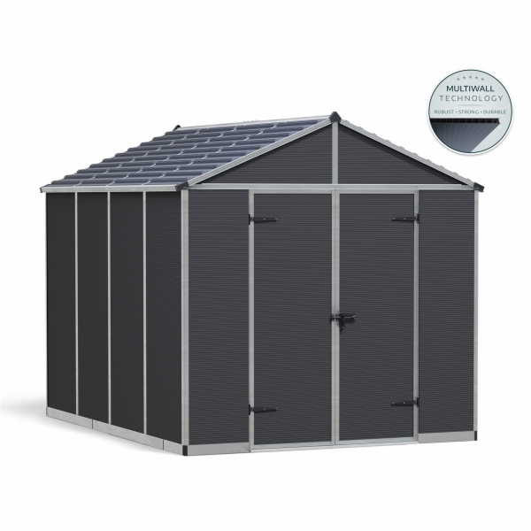 Palram - Canopia Rubicon 8  x 10  antracit