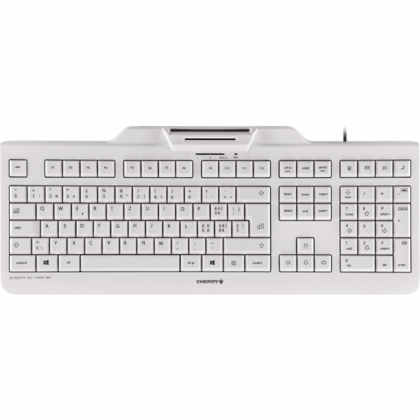 Cherry KC 1000 SC klávesnice, šedá US (JK-A0100GB-0)