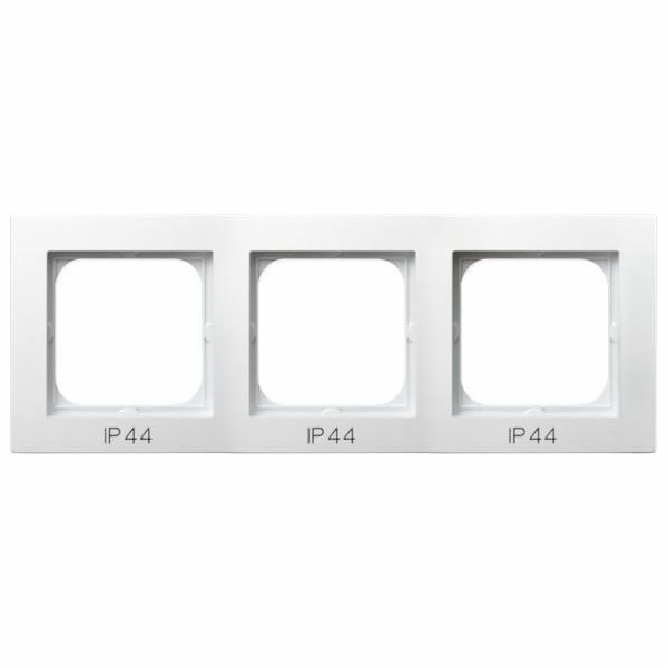 Ospel Triple Frame jako pro konektory BIALY IP-44 (RH-3G/00)
