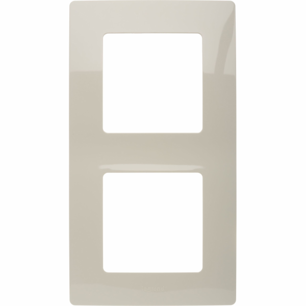 Legrand Niloe double frame cream 665012