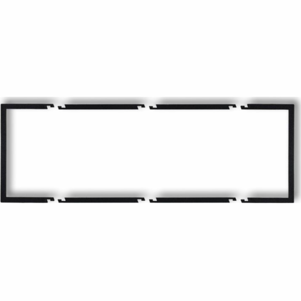 Rám Karlik vyplňuje sérii Triple Deco Black Mat (12DRW-3)