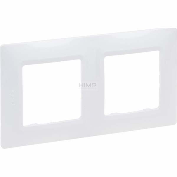 Legrand Niloe Selection Dvojitý rám bílý 762002