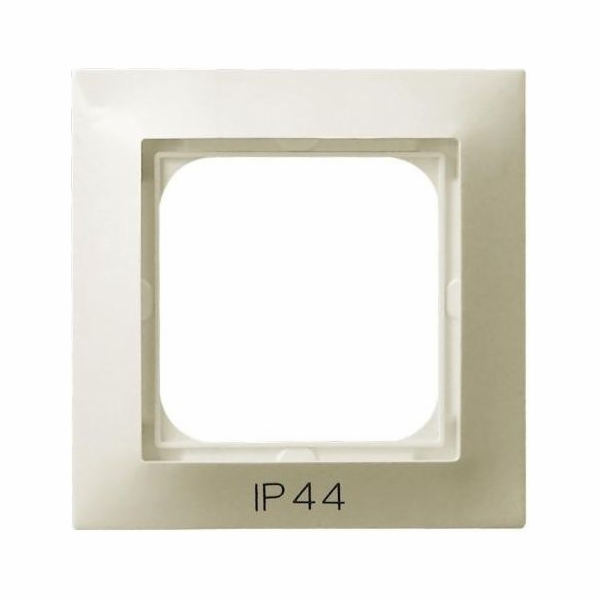 Ospel Impresja jednoduchý rám pro IP44 ecru spínače (RH-1...