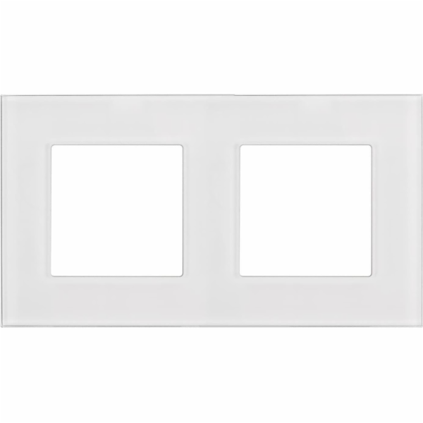 Maclean Maclean MCE729W dvojitý skleněný rám, bílý, 157x86mm