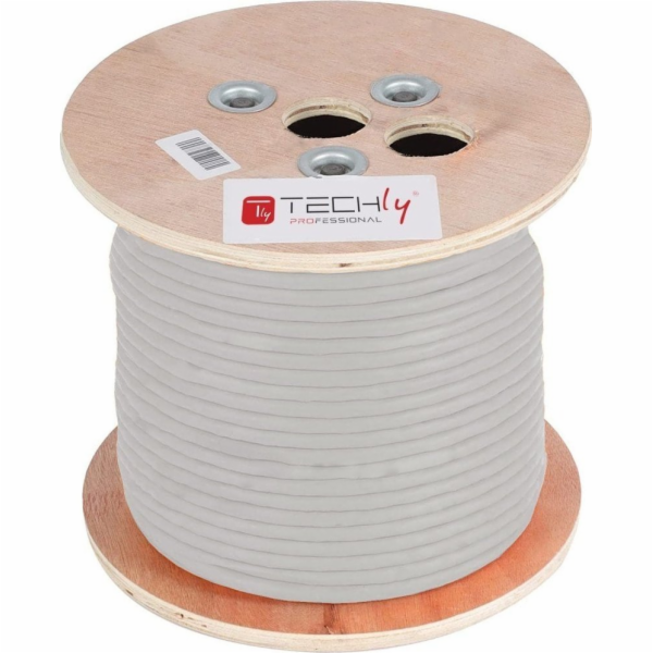 Techly Techly Cat5e F/UTP Speed ??Cable Wire Copper LSZH ...