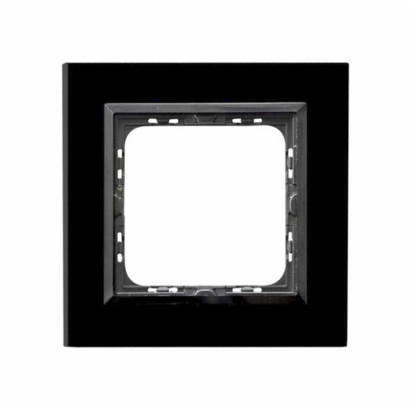 Ospel Impresja Single frame, černé sklo (R-1YGC25)
