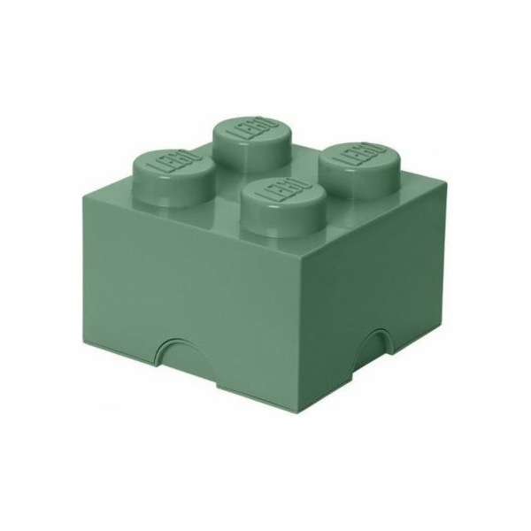 Pokoj Copenhagen LEGO Storage Brick 4 pískově zelená, úlo...